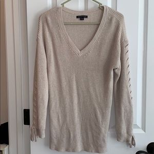 AE sleeve detail sweater